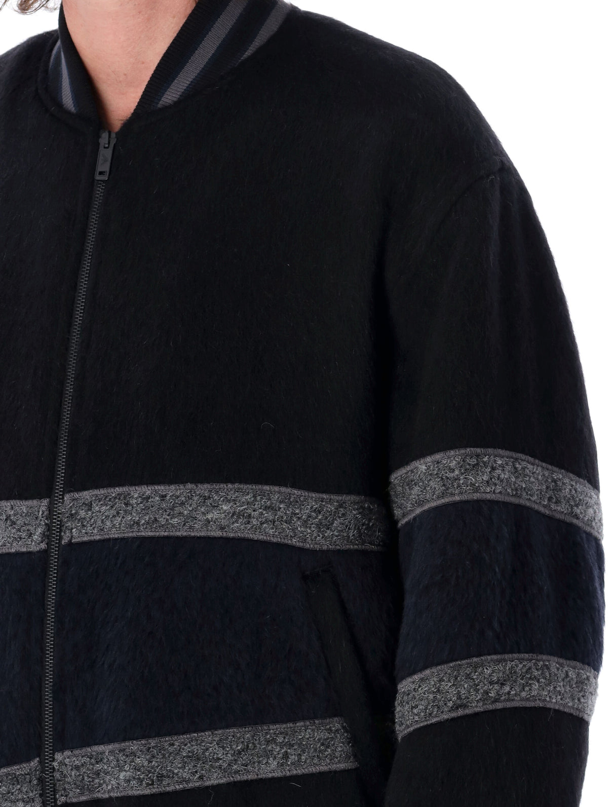 EMPORIO ARMANI WOOL BLOUSON