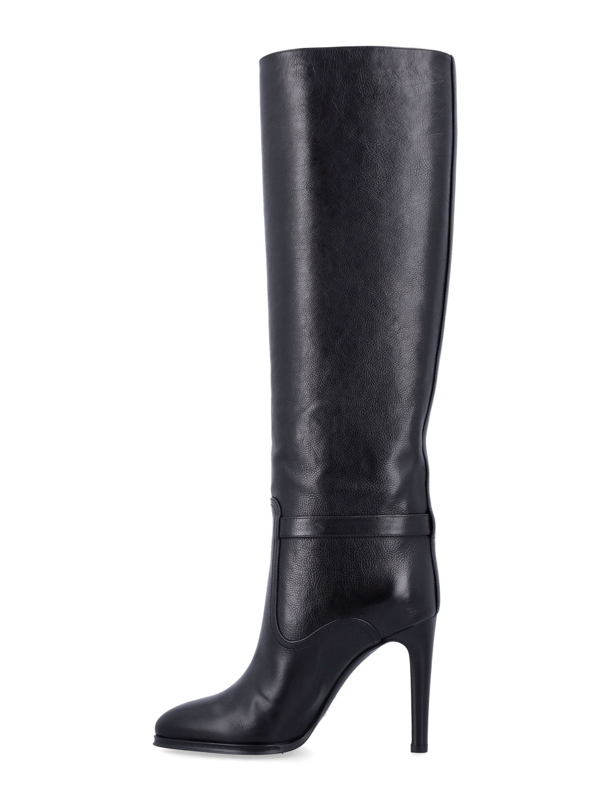 SAINT LAURENT Diane Stiletto Heel Ankle Boots - 10CM