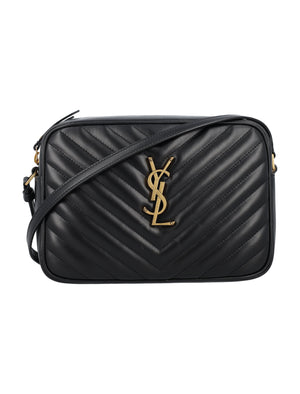 SAINT LAURENT Elegant Mini Black Leather Handbag