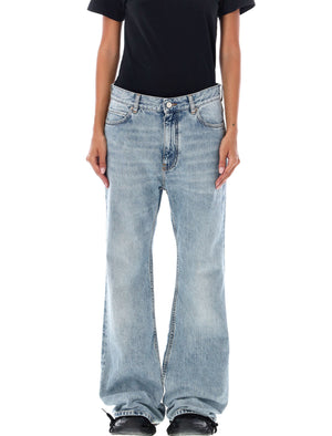 BALENCIAGA Wide-Leg Flared Jeans - XS