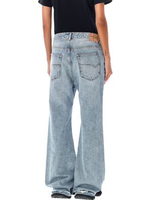 BALENCIAGA Wide-Leg Flared Jeans - XS