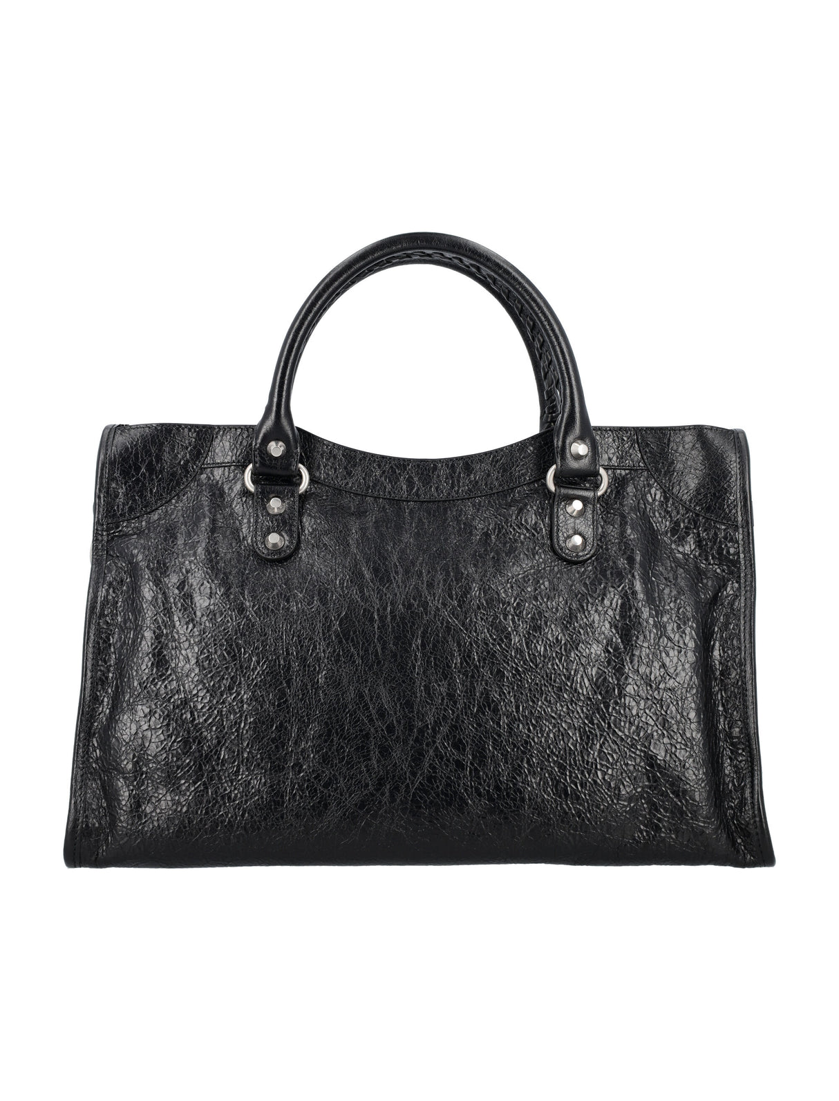 BALENCIAGA City Medium Distressed Leather Handbag