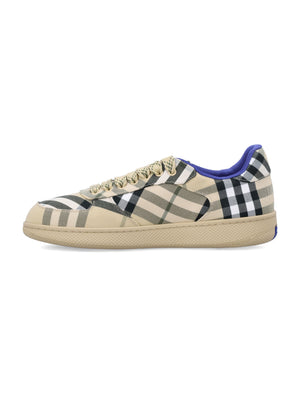 BURBERRY Terrace Check Low-Top Sneakers for Men