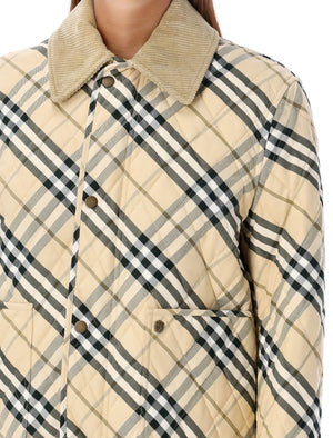 BURBERRY Quilted Barn Jacket for Women - Regular Fit