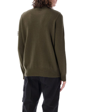 STONE ISLAND Relaxed Fit Crewneck Sweater - Size L