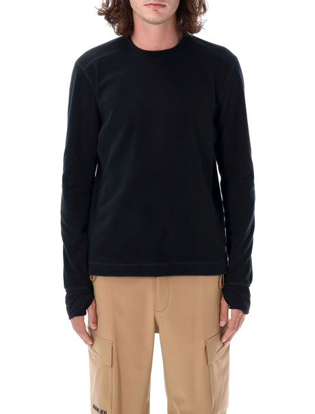 MONCLER GRENOBLE High-Performance Reflective Crew Neck Sweatshirt