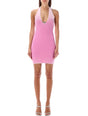 DIESEL Chic Pink Organic Cotton Mini Dress