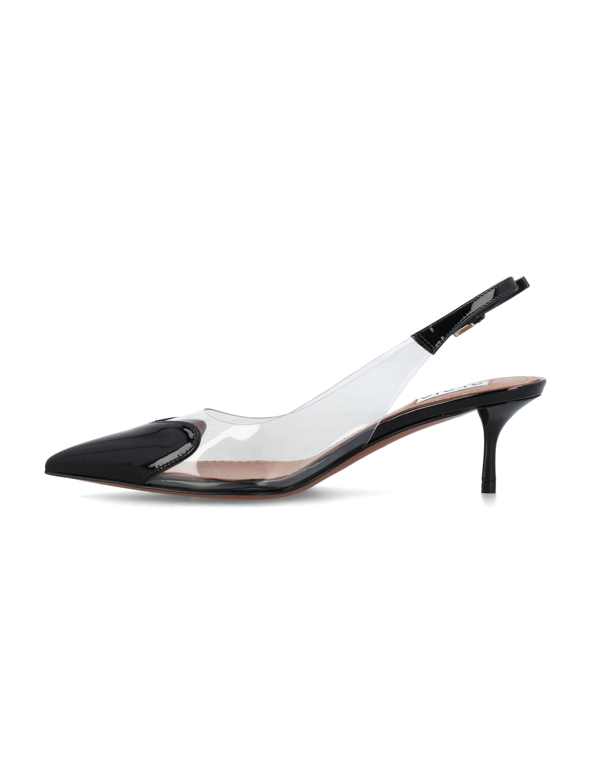 ALAIA Black Heart Sling Back Pumps for Women - FW24 Collection