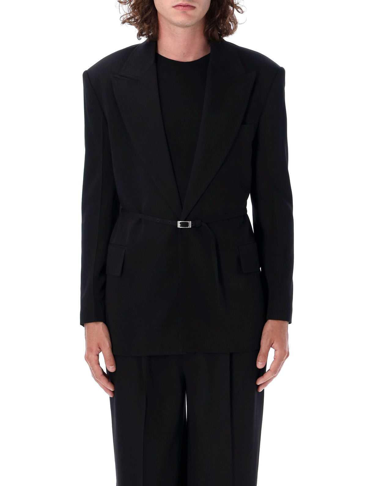 ACNE STUDIOS Sleek Tailored Wool-Blend Blazer