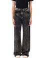 ACNE STUDIOS Relaxed Fit Printed Trousers Size 36