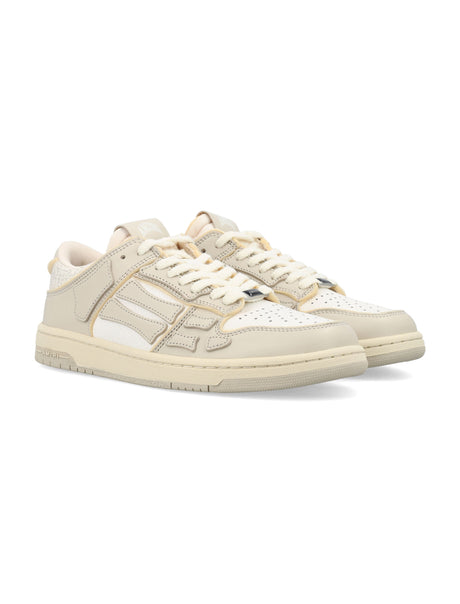 AMIRI COLLEGIATE SKEL TOP LOW Sneaker in White for Men