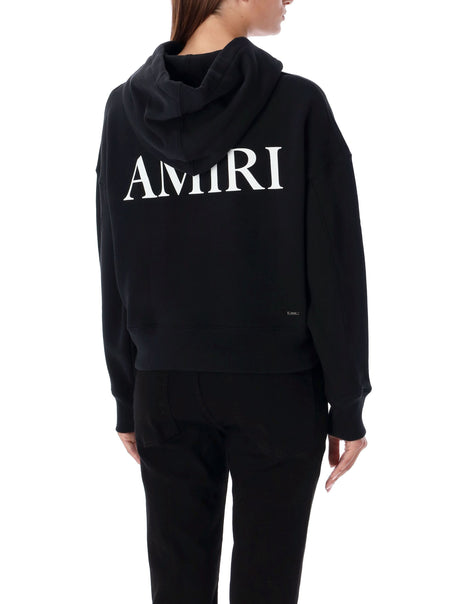 AMIRI Core Logo Cotton Hoodie in Black - Women's