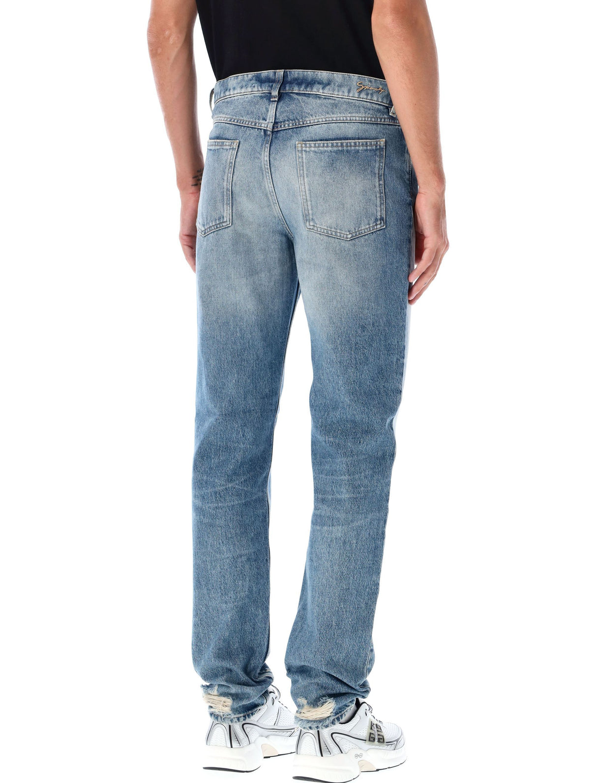 Quần Jeans Slim Giặt Mạnh - Kích Thước 32