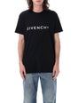 GIVENCHY Oversized Black Cotton T-Shirt