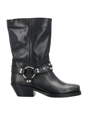 ISABEL MARANT Women's Antya Buckle Boot - Fashion Forward Elegance