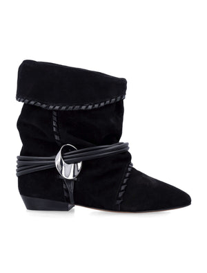 ISABEL MARANT Sellen Low Mini Boots - All-Season Essential