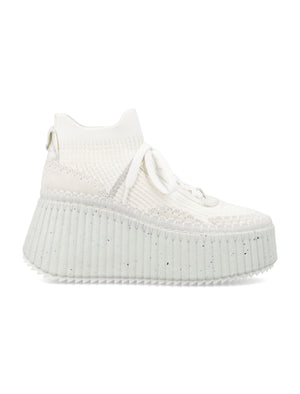 CHLOÉ Elevated Edge Wedge Sneaker