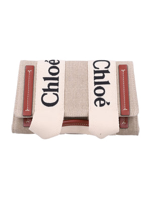 CHLOÉ Stylish Woody Clutch - 14CM x 22CM x 7CM