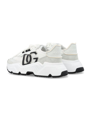 DOLCE & GABBANA Chic Daymaster Mixed-Material Sneakers for Women