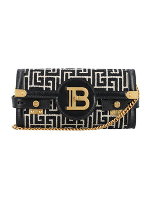 BALMAIN Chic Monogram Jacquard Mini Handbag 23