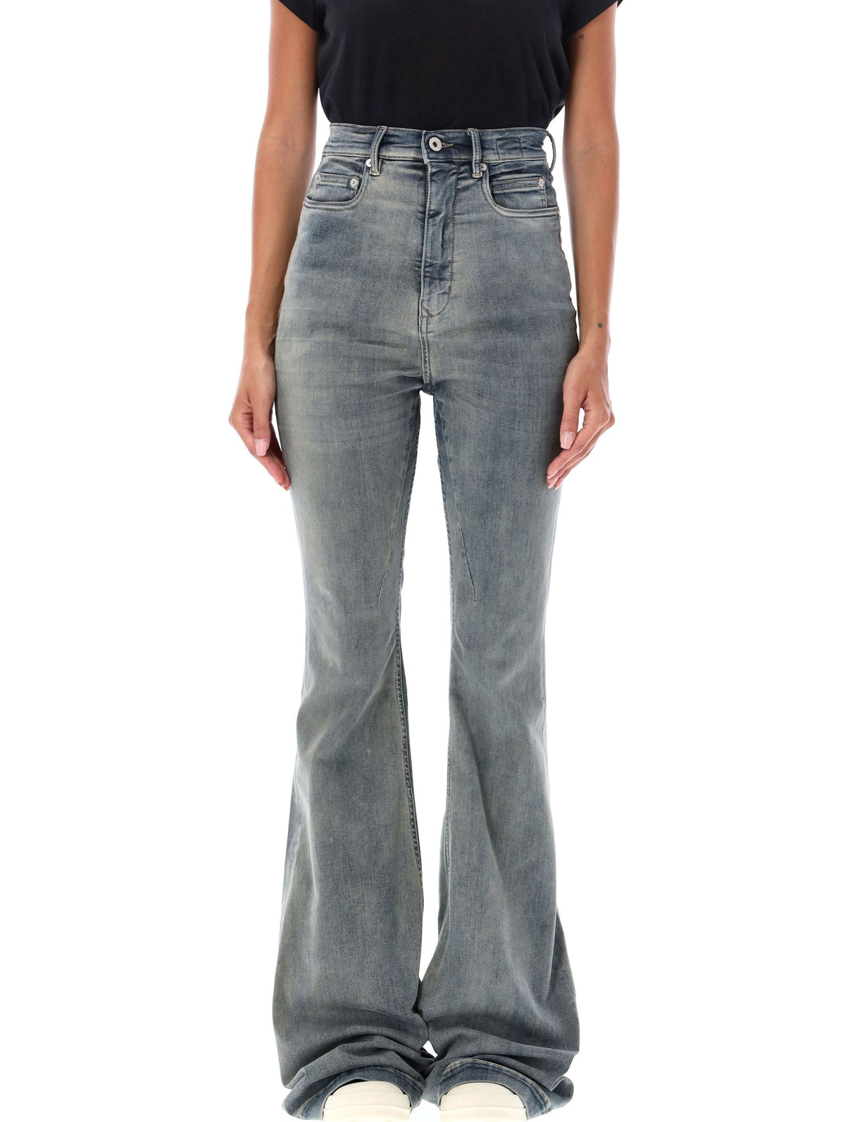 DRKSHDW Sky High-Rise Bootcut Flare Jeans