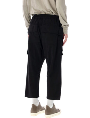 DRKSHDW Relaxed Fit Cargo Pants with Drop-Crotch Design - Size L