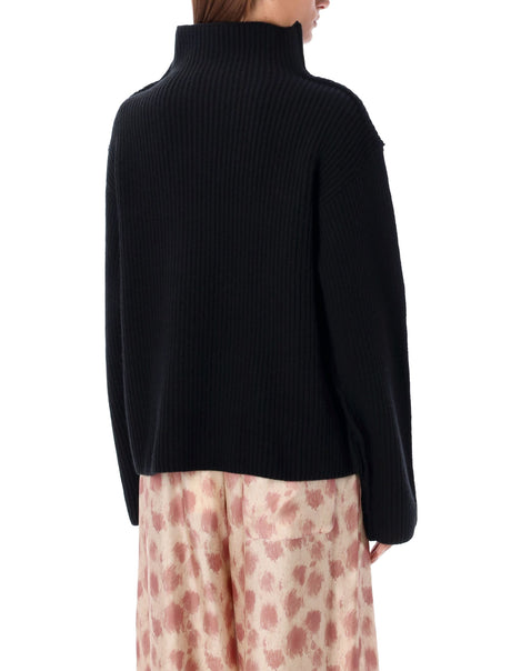 MARNI Oversized High Neck Sweater - Women's Size 40