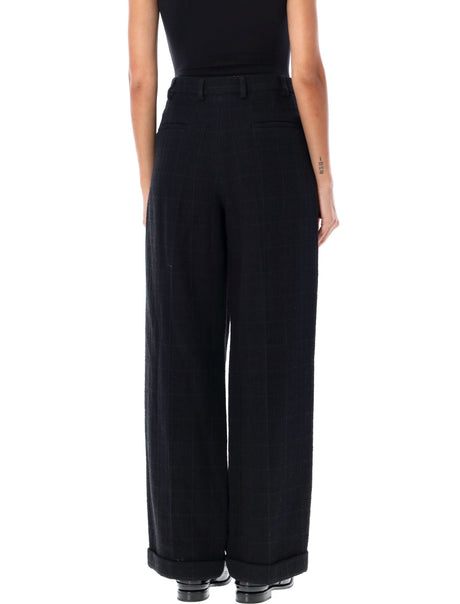 A.P.C. Chic Melissa Wide-Leg Trousers in Black