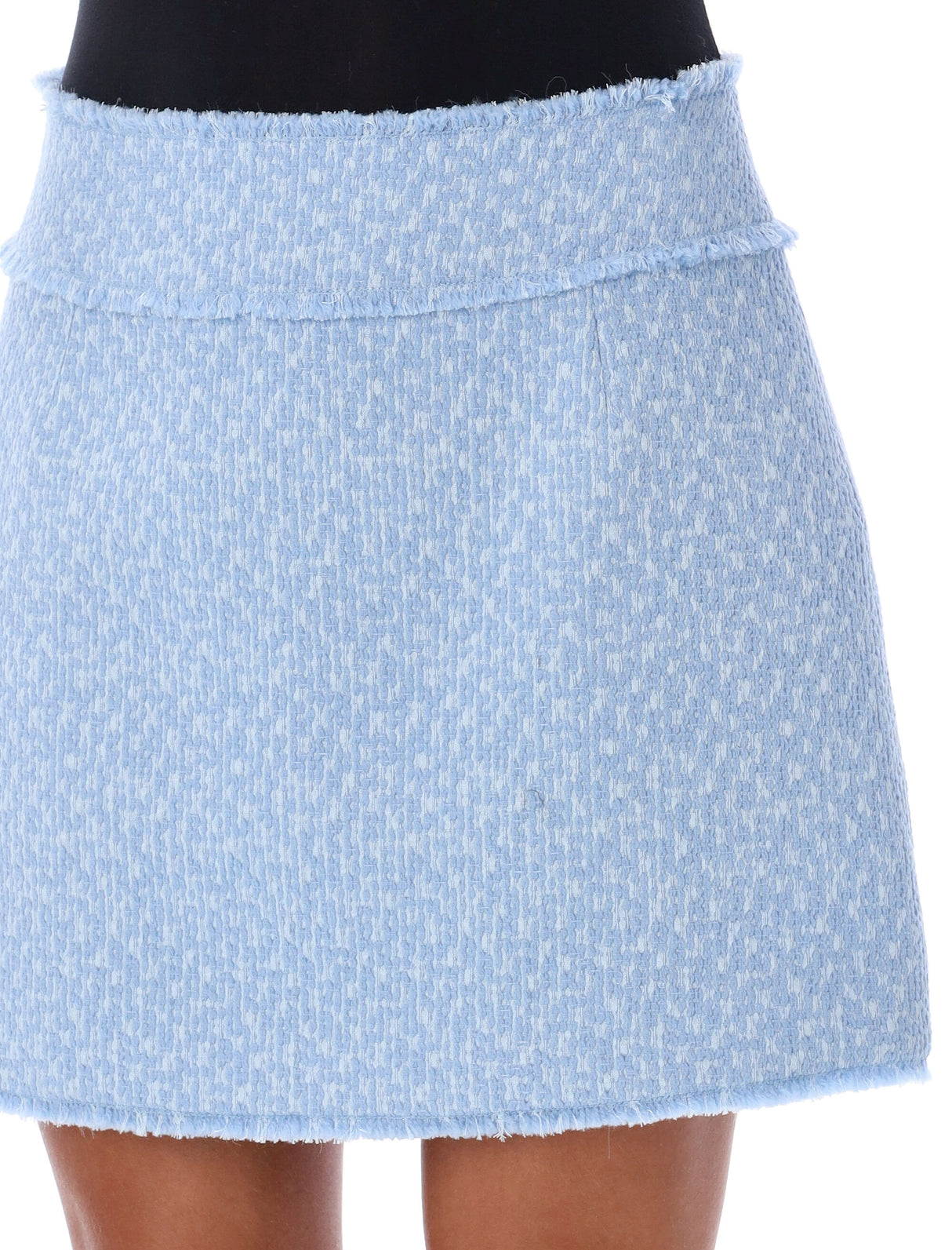 DOLCE & GABBANA Elegant Tweed Mini Skirt