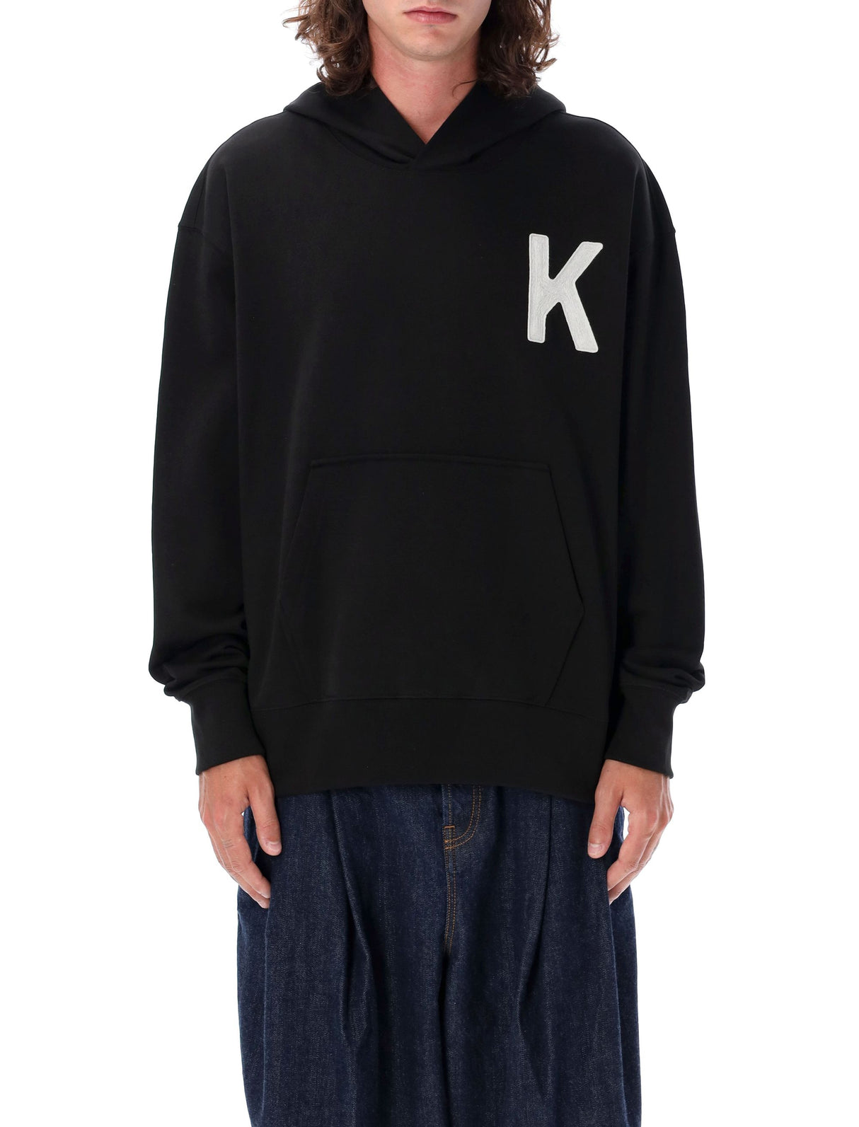 KENZO Lucky Tiger Over Hoodie - Relaxed Fit for Men - Size L