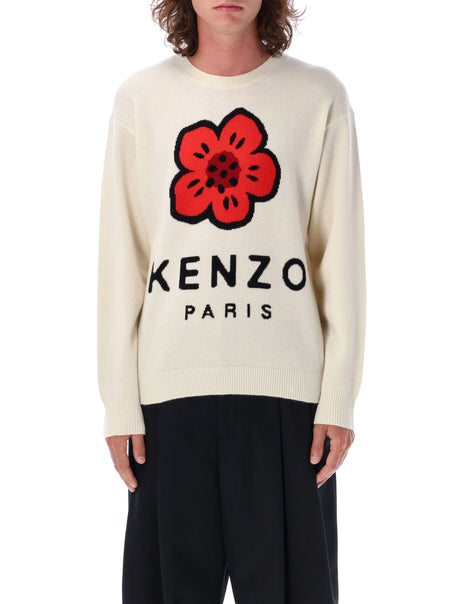 KENZO Bold Flower Motif Jumper - Regular Fit