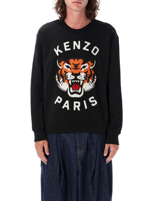 KENZO Lucky Tiger Relaxed Fit Crewneck Sweater - Size L