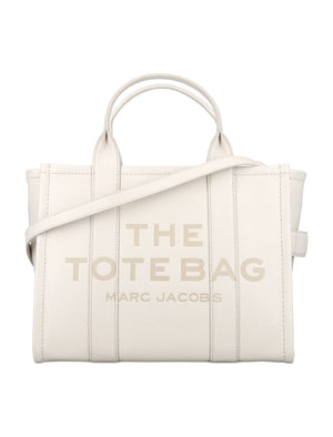 MARC JACOBS Elegant Leather Medium Tote with Detachable Strap