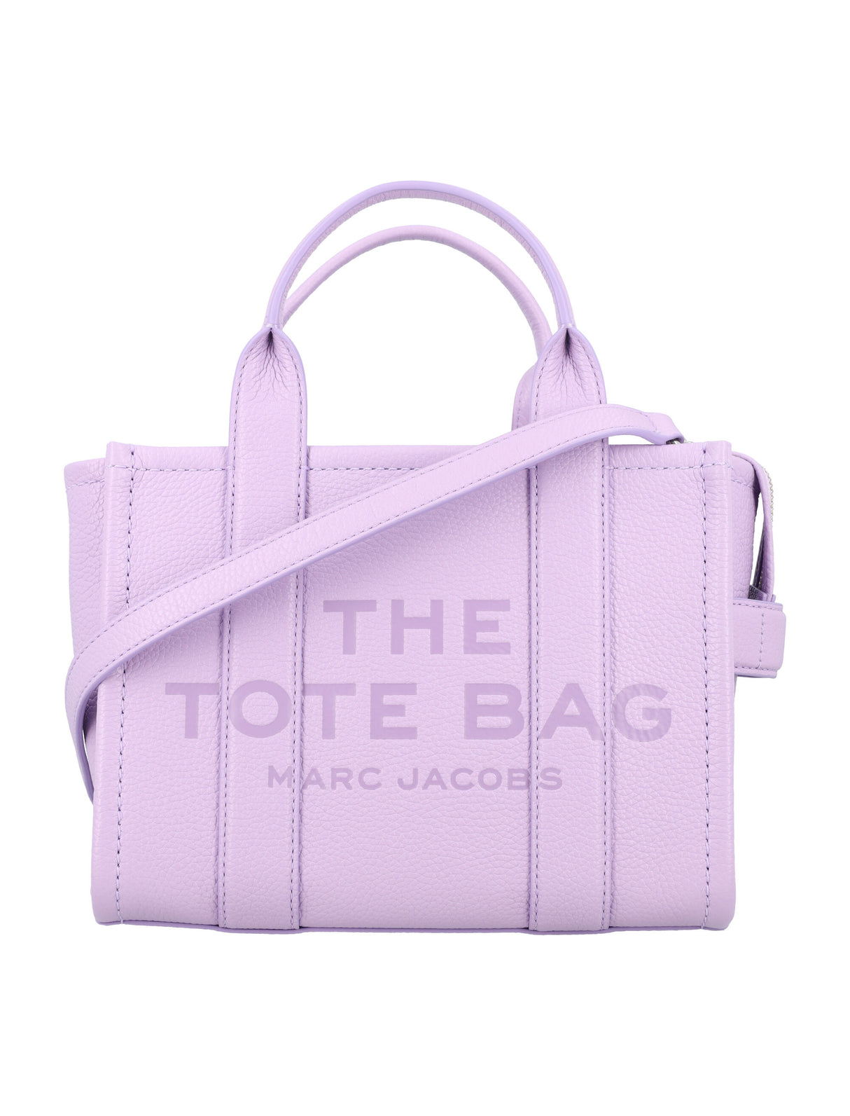 MARC JACOBS Elegant Mini Tote in Grained Leather