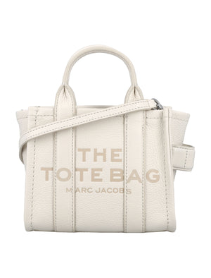 MARC JACOBS Elegant Mini Tote in Luxe Grained Leather