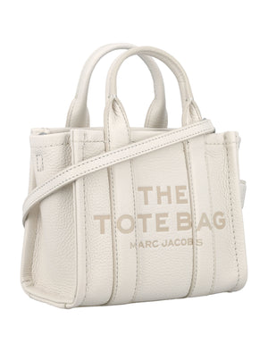 MARC JACOBS Elegant Mini Tote in Luxe Grained Leather