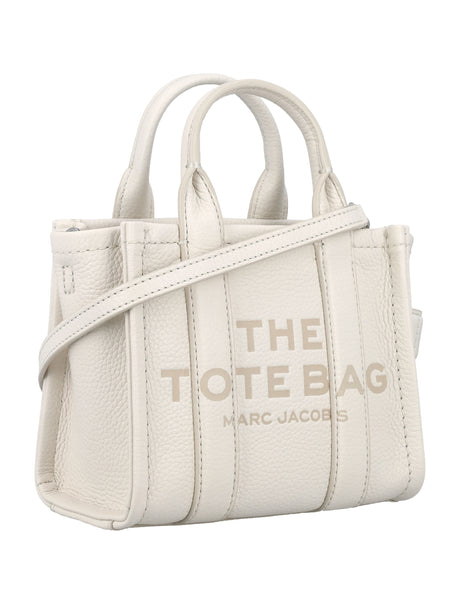 MARC JACOBS Elegant Mini Tote in Luxe Grained Leather