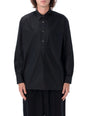 COMME DES GARÇONS HOMME PLUS Drawstring Hem Shirt - Size L