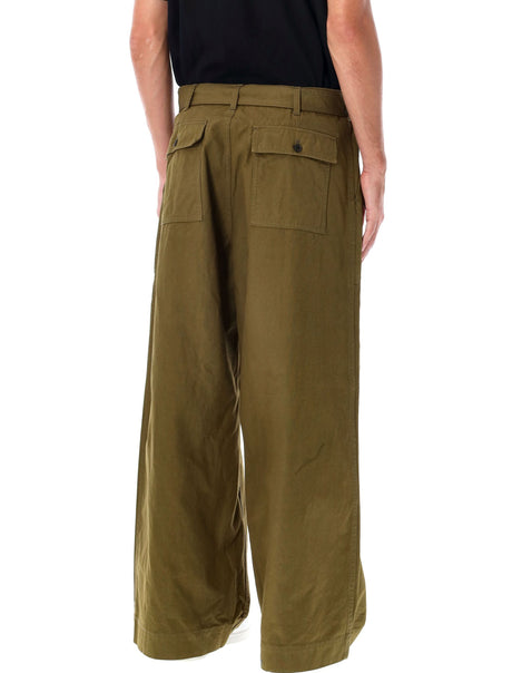 COMME DES GARÇONS HOMME PLUS Wide-Leg Cargo Pants - FW24 Edition - Size L