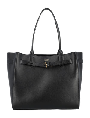 TOM FORD Mini T Medium Leather Tote Bag