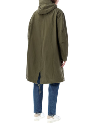 Áo Khoác Parka Dáng Thoải Mái - Size L Nam