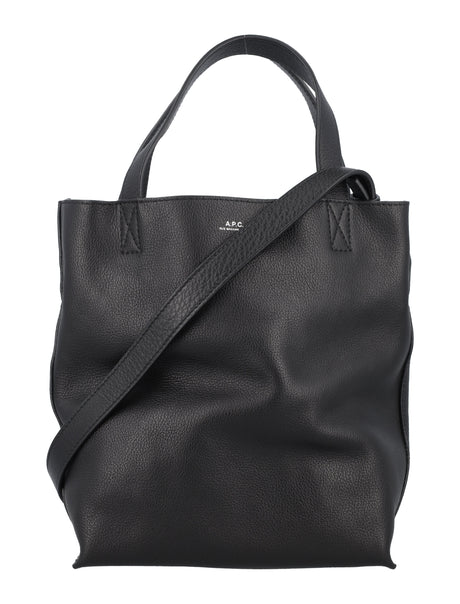 A.P.C. Mini Leather Shopper Tote Handbag - 24cm x 21cm x 7cm