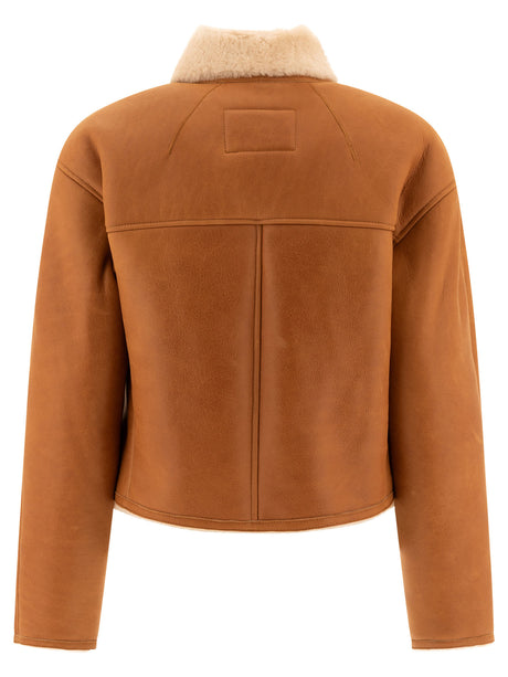 ISABEL MARANT Boxy Fit Shearling Jacket for Women - FW24 Collection