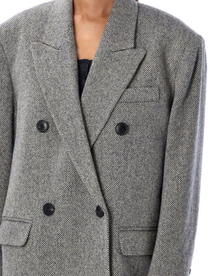 ISABEL MARANT ETOILE Elegant Herringbone Tailored Jacket