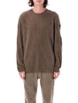 MONCLER RICK OWENS Oversized Round Neck Cashmere Blend Sweater - Size L