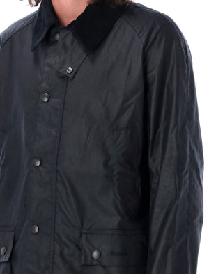 BARBOUR Ashby Navy Waxed Jacket