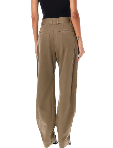 ISABEL MARANT High-Waisted Relaxed Pants for Women Size 36