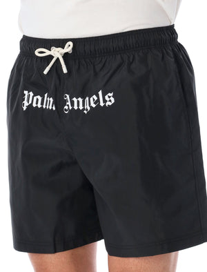 PALM ANGELS Classic Beach-Ready Swim Shorts