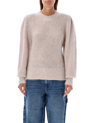 ISABEL MARANT ETOILE Oversized Wool-Blend Crewneck Sweater - Size 36