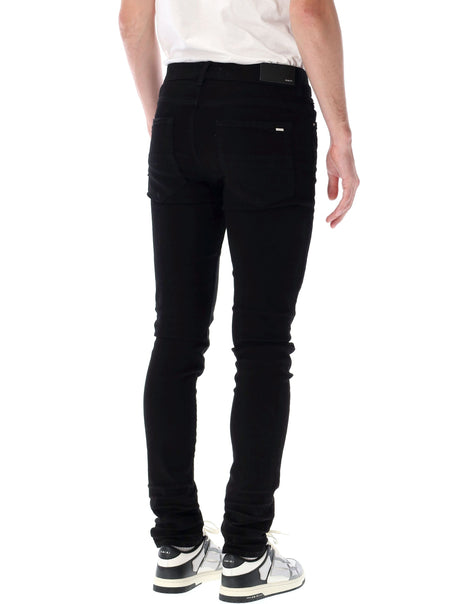 AMIRI Stacked Black Jeans
